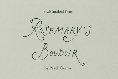 Rosemary's Boudoir