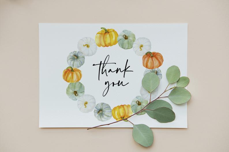 Autumn Pumpkin // Watercolor Set