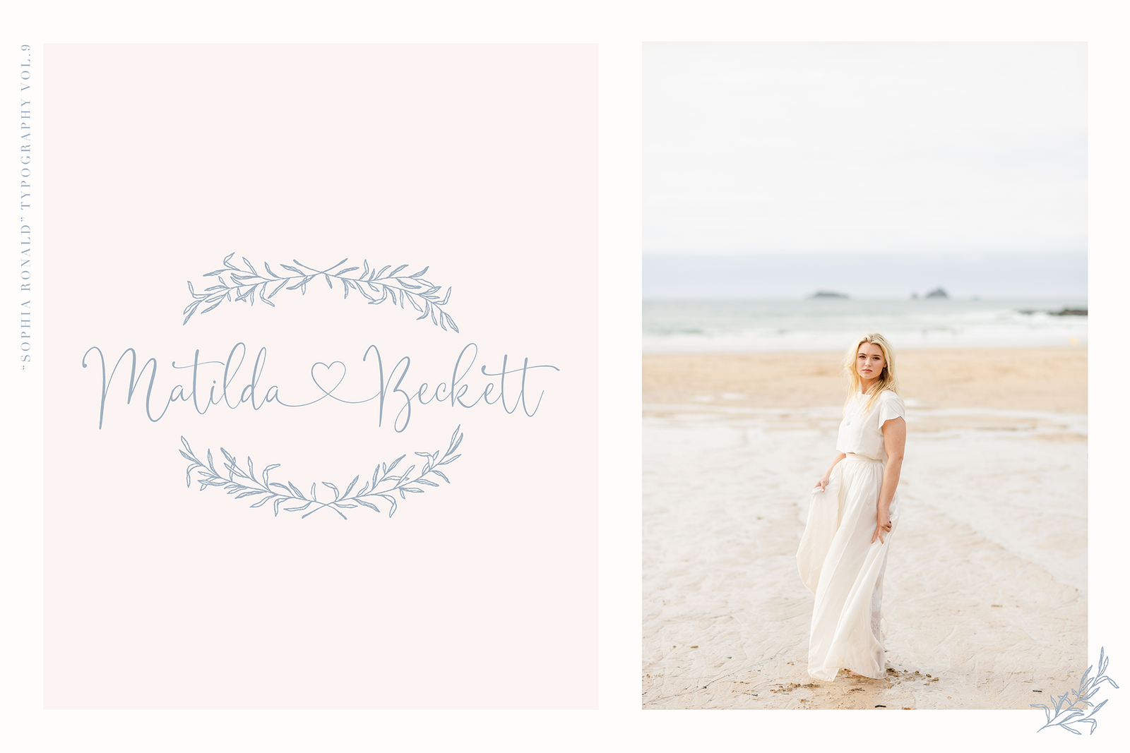 Sophia Ronald Font , , - peachcreme.com