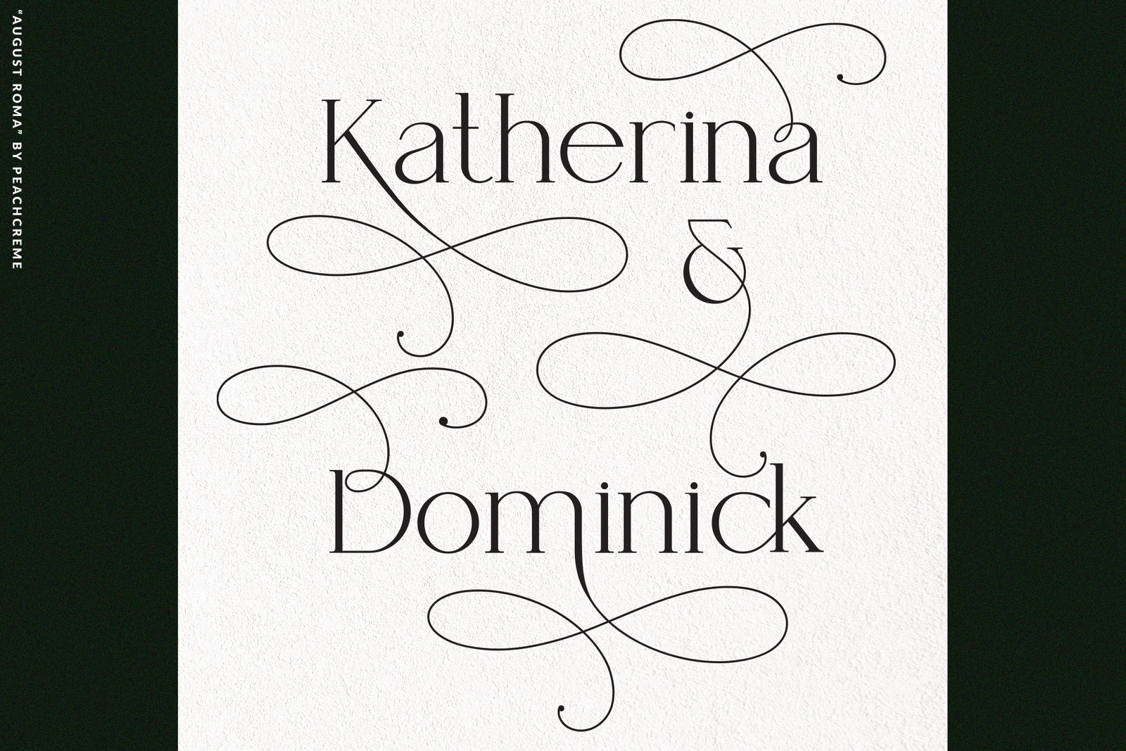 August Roma // Elegant Luxury Font Duo