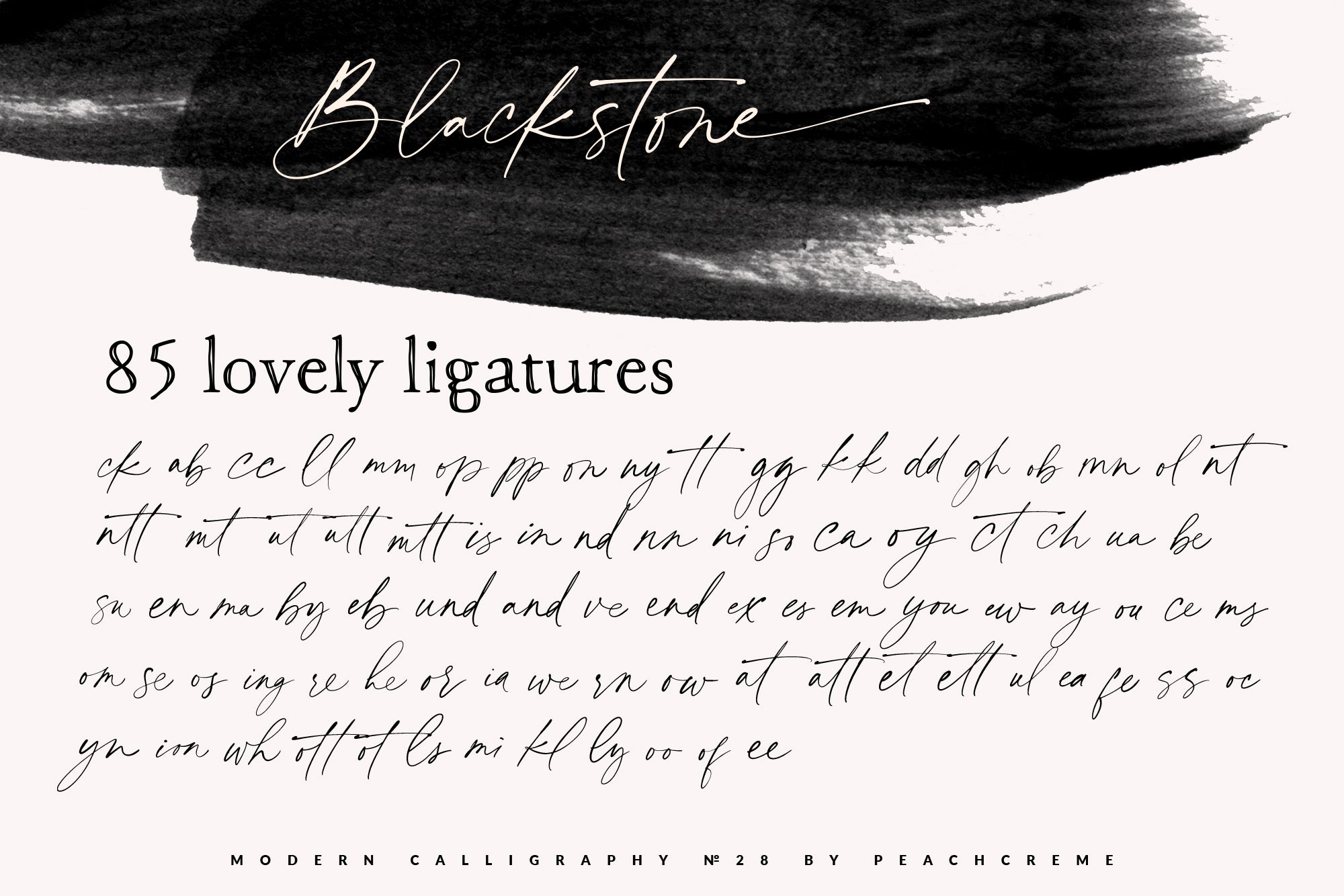 Blackstone Modern Calligraphy