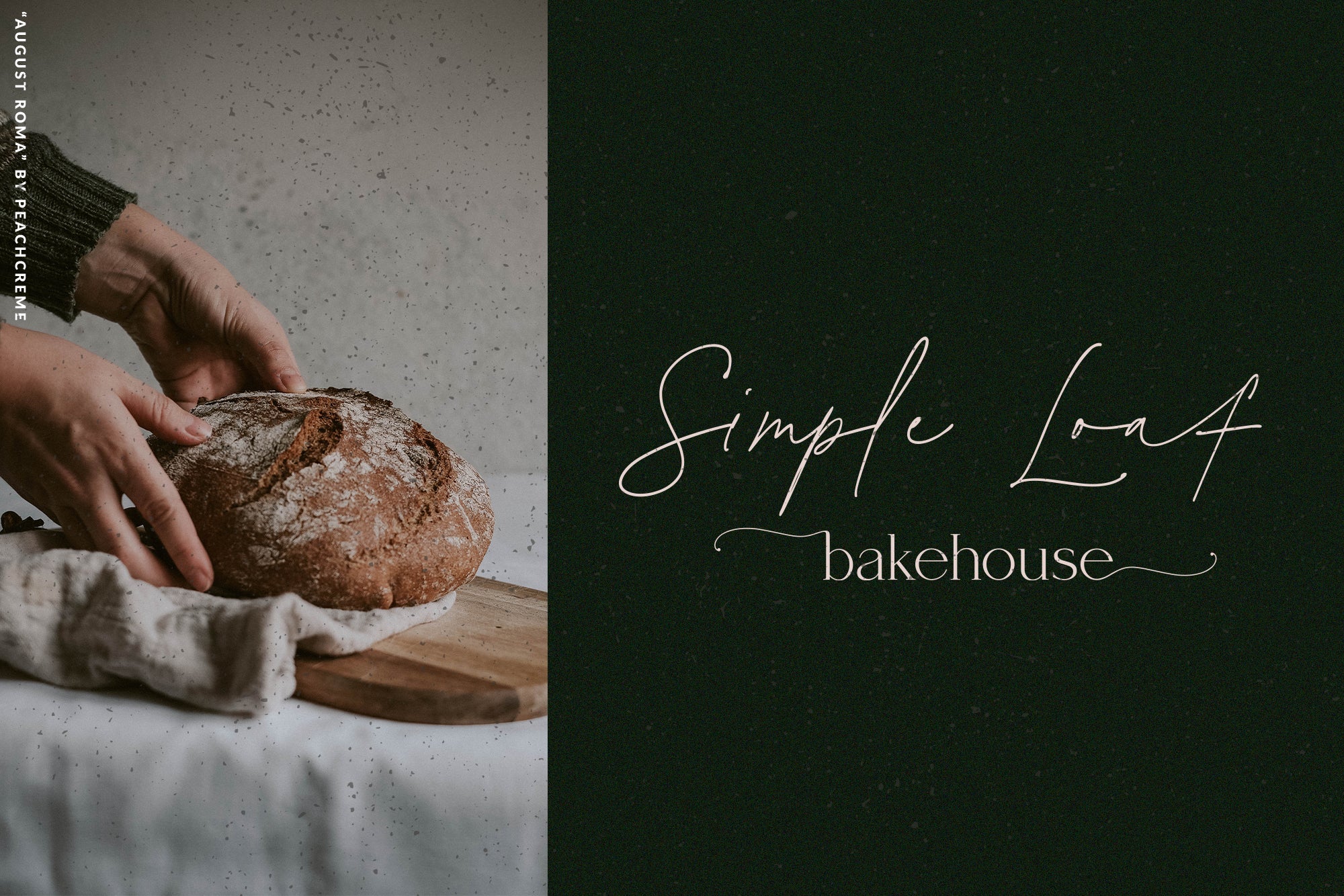 August Roma // Elegant Luxury Font Duo