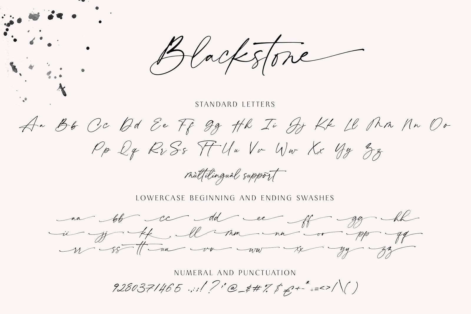 Blackstone Modern Calligraphy