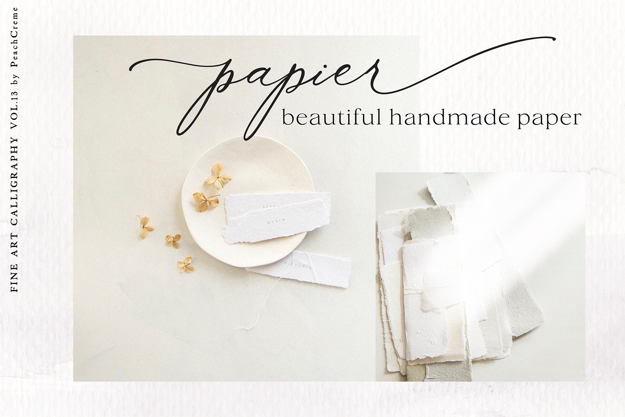 Roseberry & Beatrice Font , , - peachcreme.com