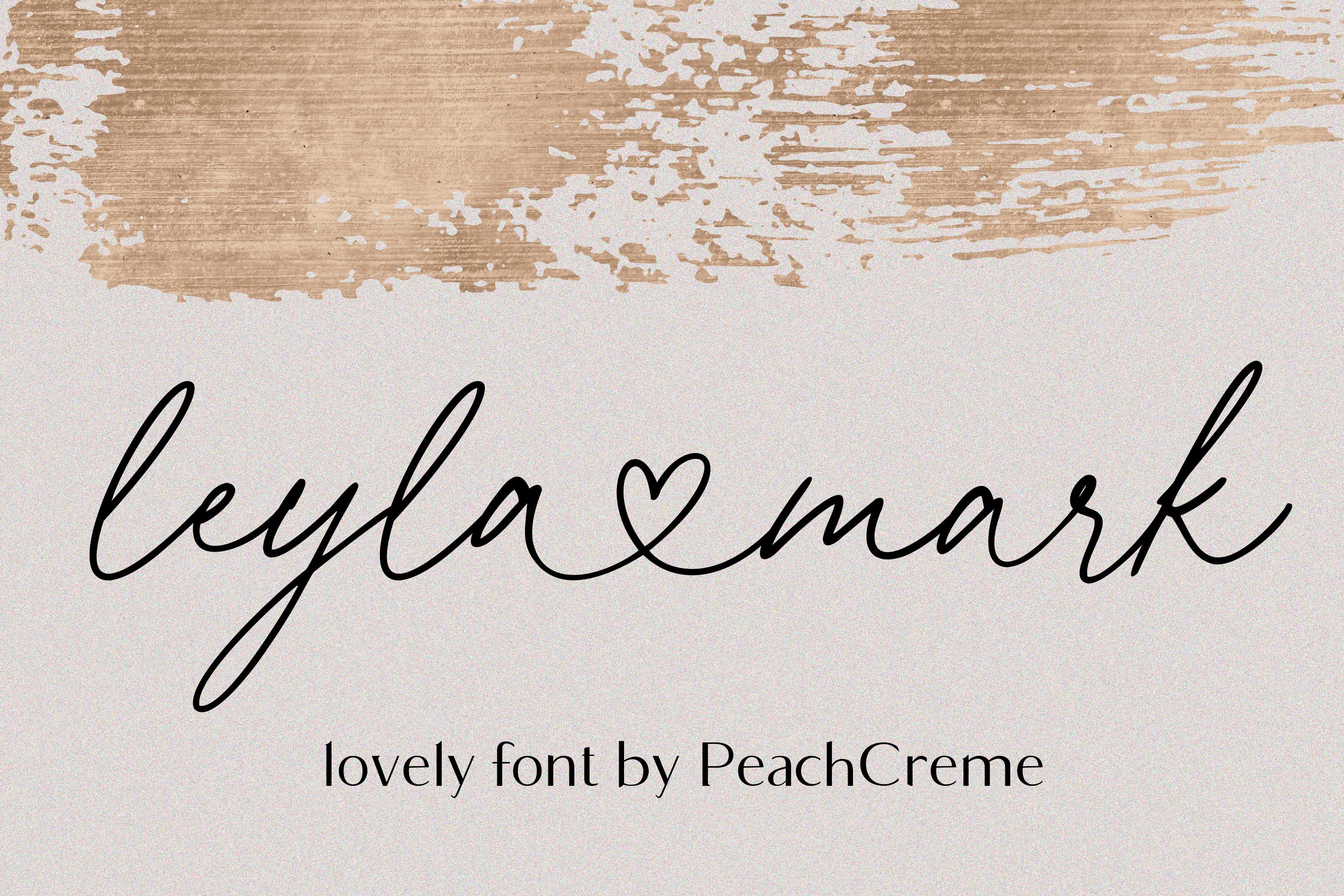 Leyla Mark//Lovely Script