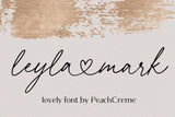 Leyla Mark//Lovely Script