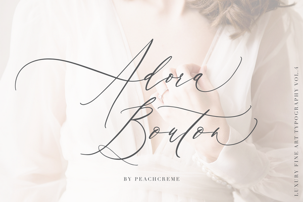 Adora Bouton Script
