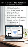 Minimalist Wedding Invitation Template 050