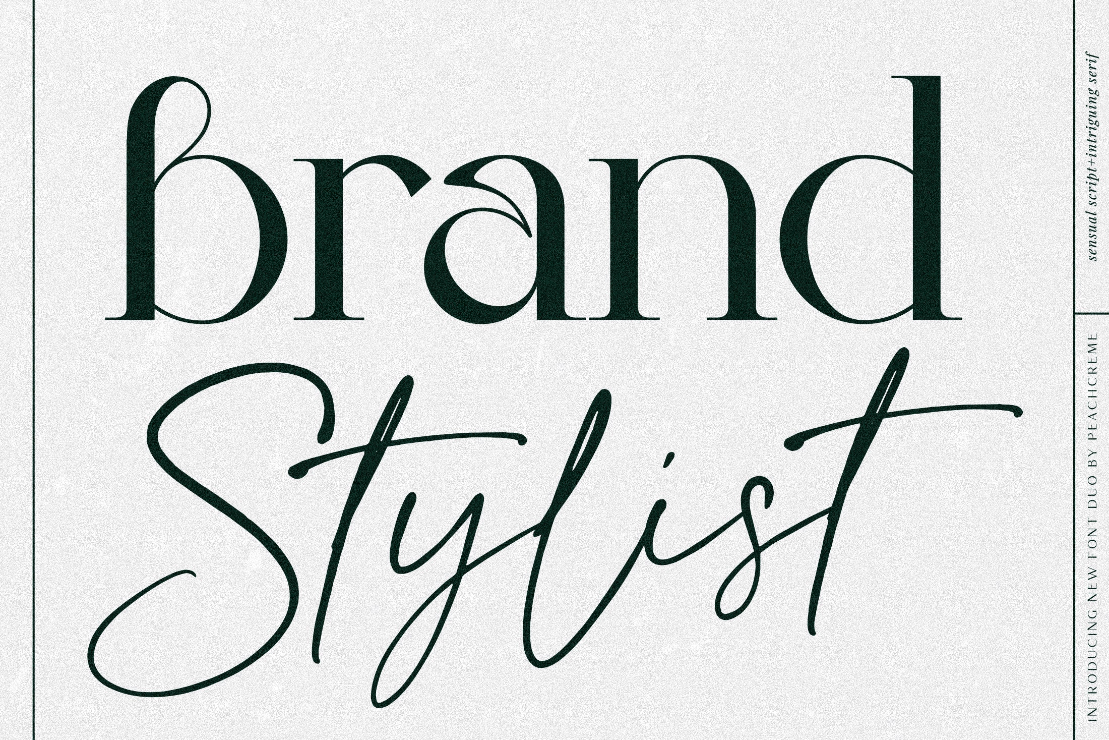 Brand Stylist Font Duo