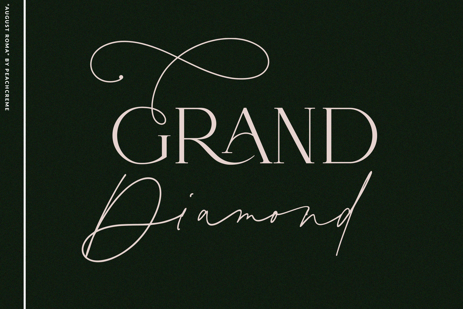 August Roma // Elegant Luxury Font Duo