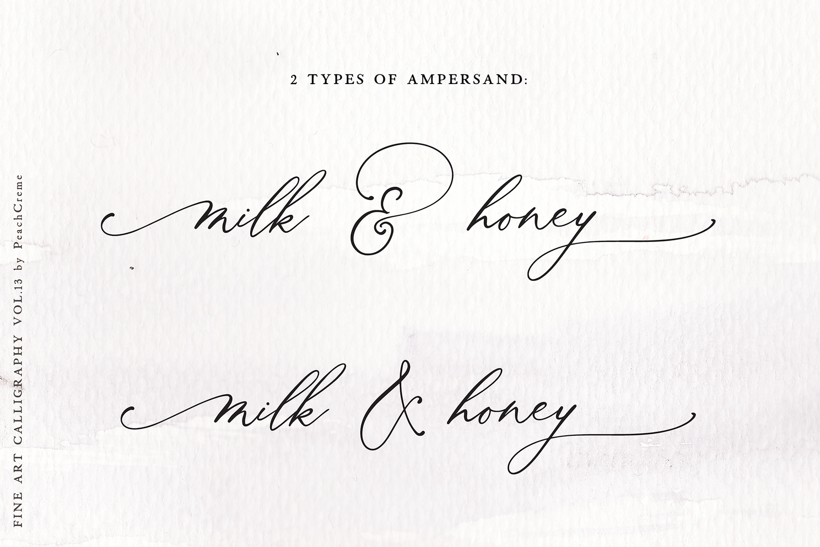 Roseberry & Beatrice Font , , - peachcreme.com