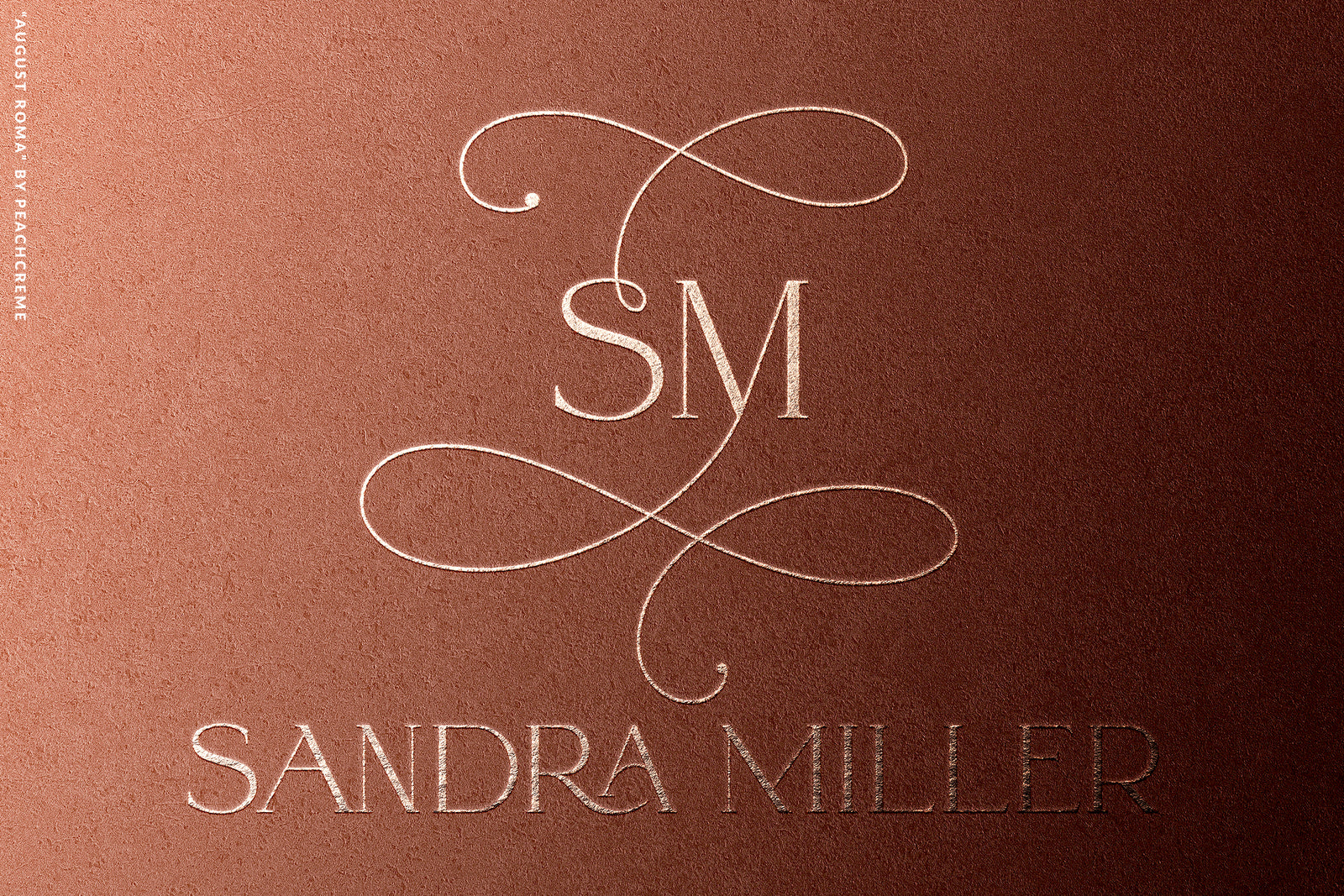 August Roma // Elegant Luxury Font Duo