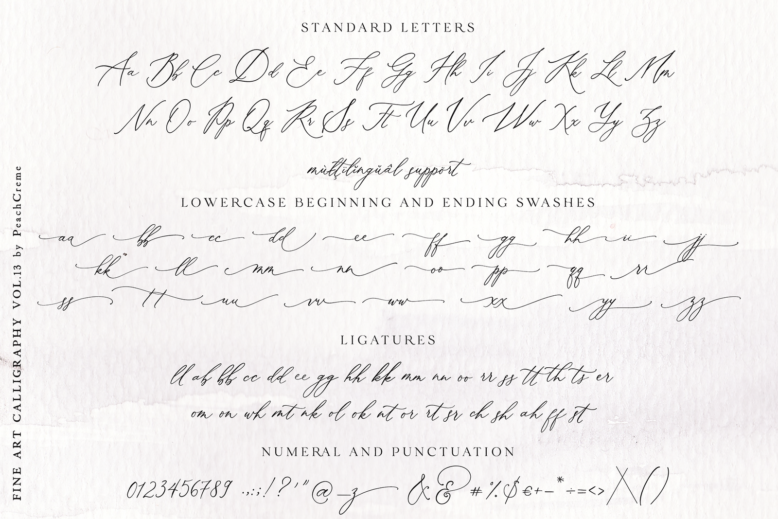 Roseberry & Beatrice Font , , - peachcreme.com
