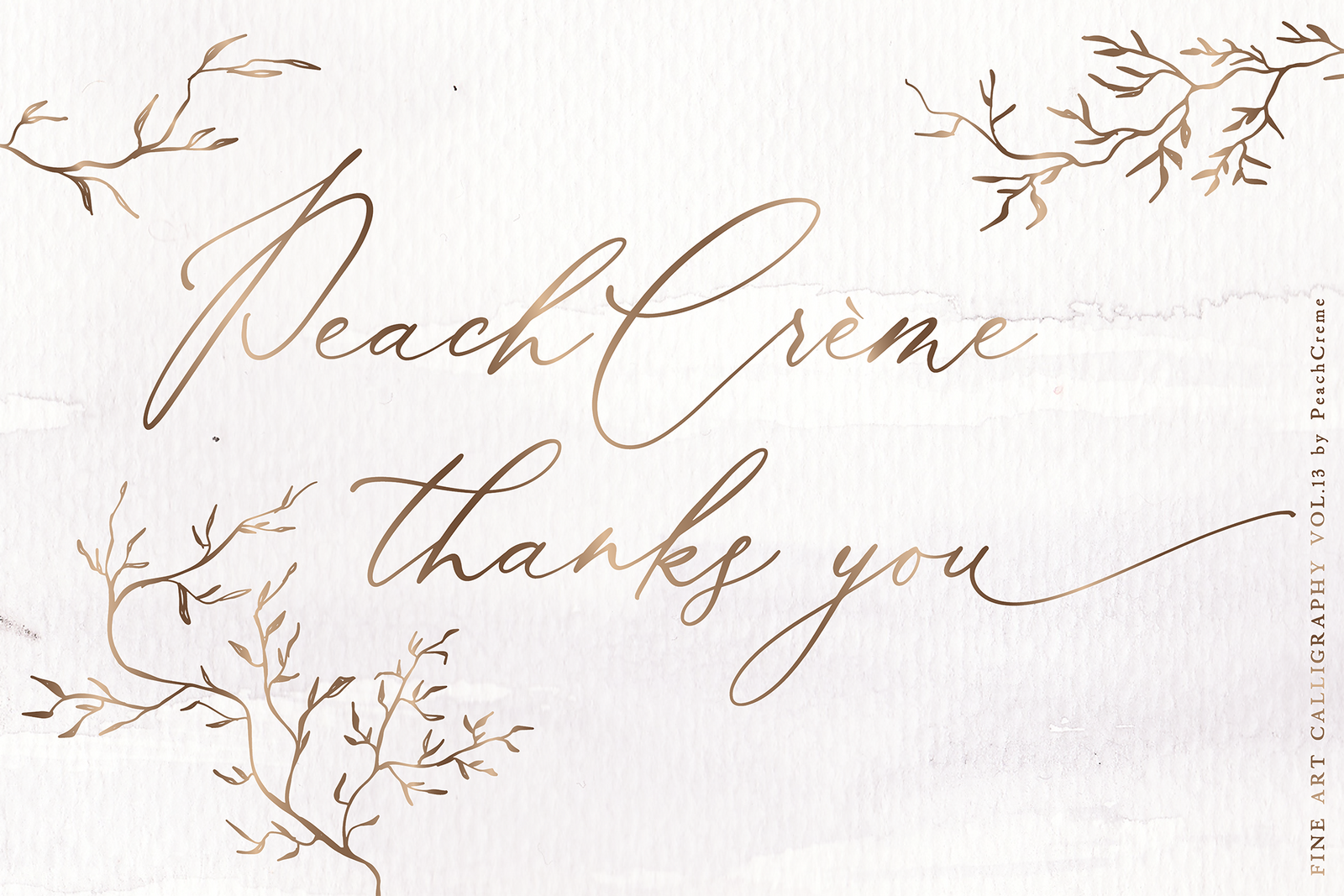 Roseberry & Beatrice Font , , - peachcreme.com