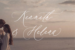 Autumn Melody // Wedding Calligraphy Font