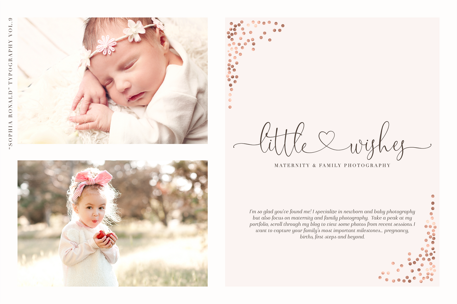 Sophia Ronald Font , , - peachcreme.com