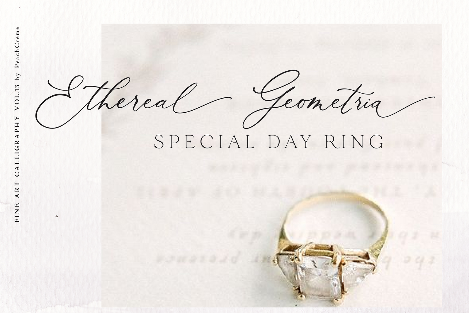 Roseberry & Beatrice Font , , - peachcreme.com
