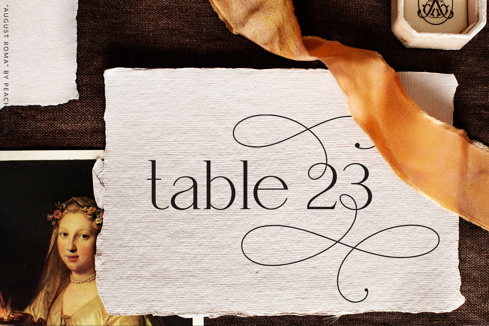 August Roma // Elegant Luxury Font Duo