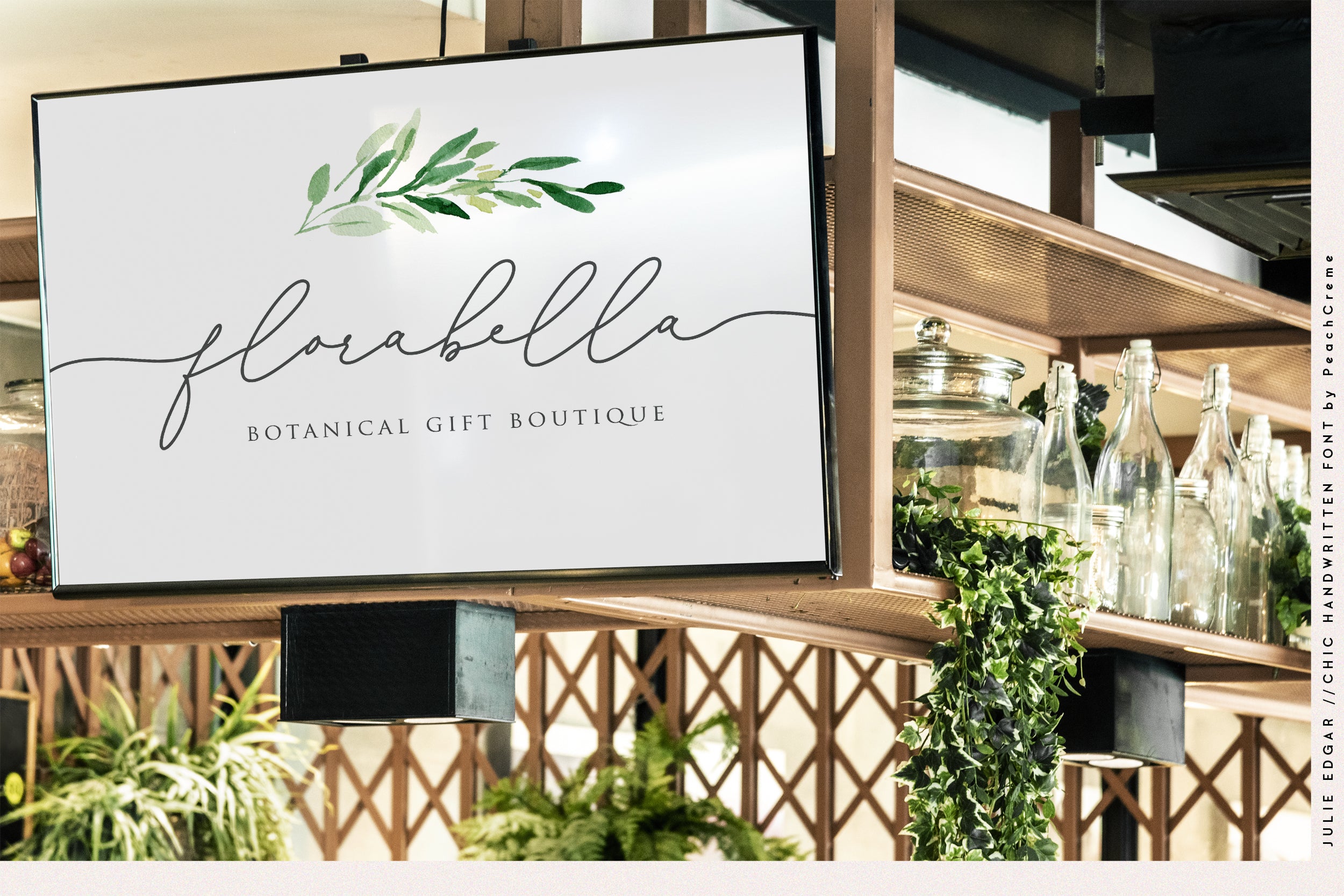 Julie Edgar Script Font