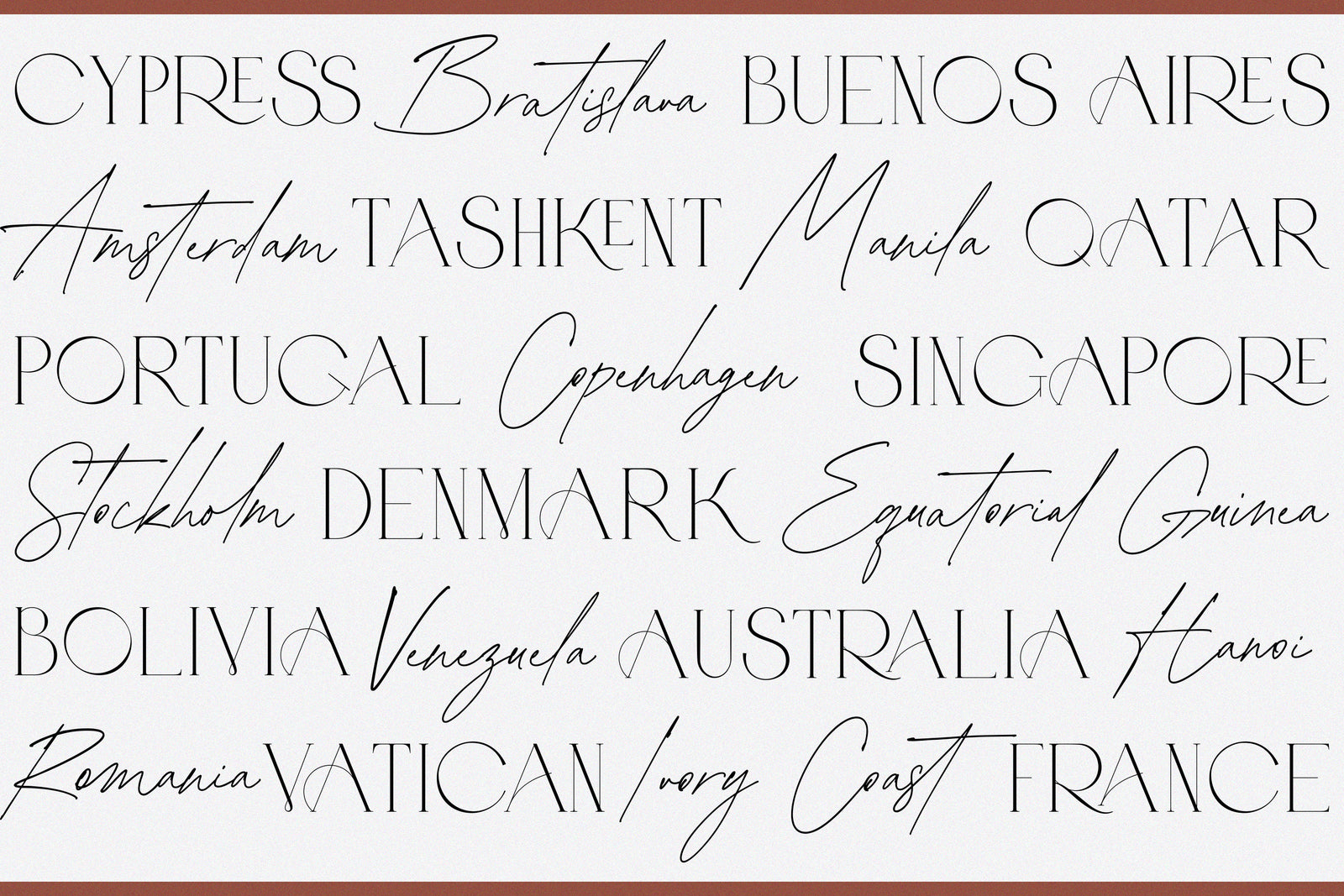 Abramo Font Duo