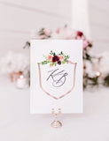 Blush Burgundy // Watercolor Set