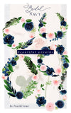 Bridal Navy // Watercolor Set