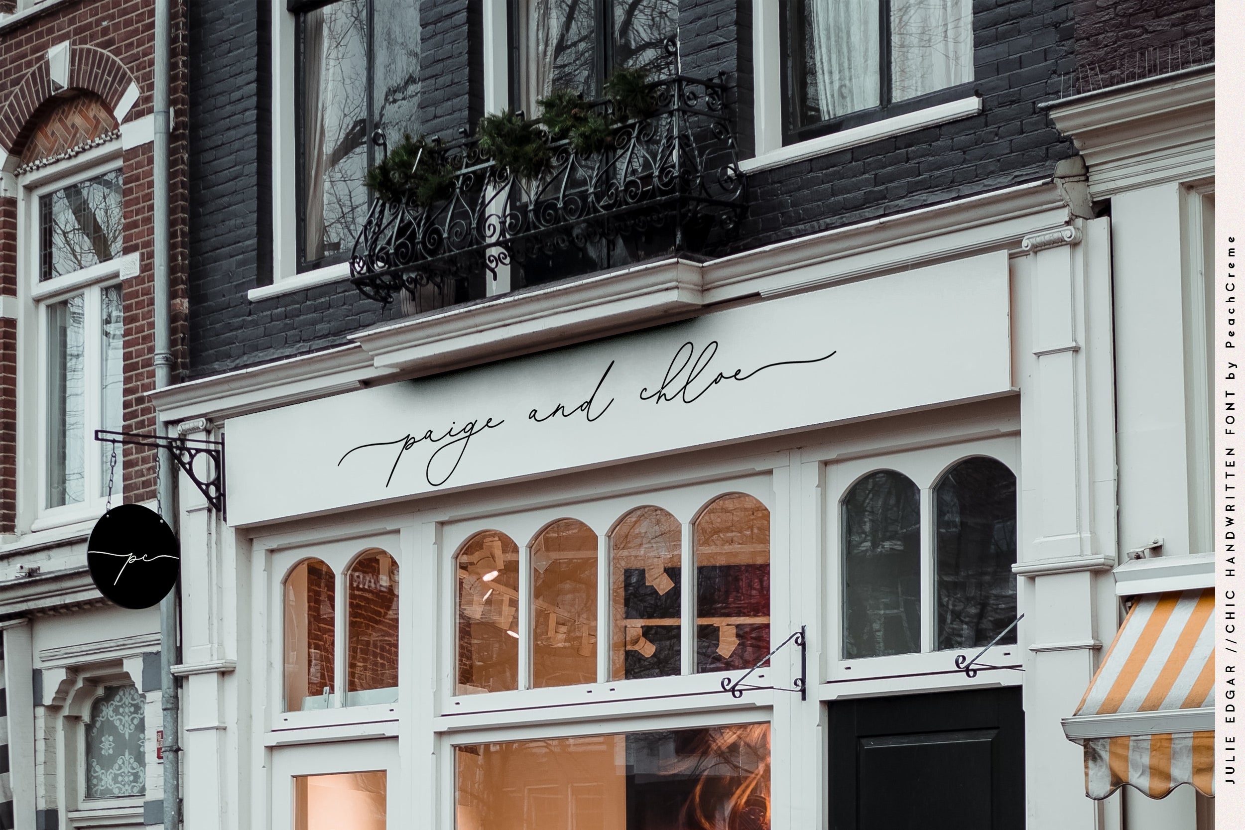 Julie Edgar Script Font