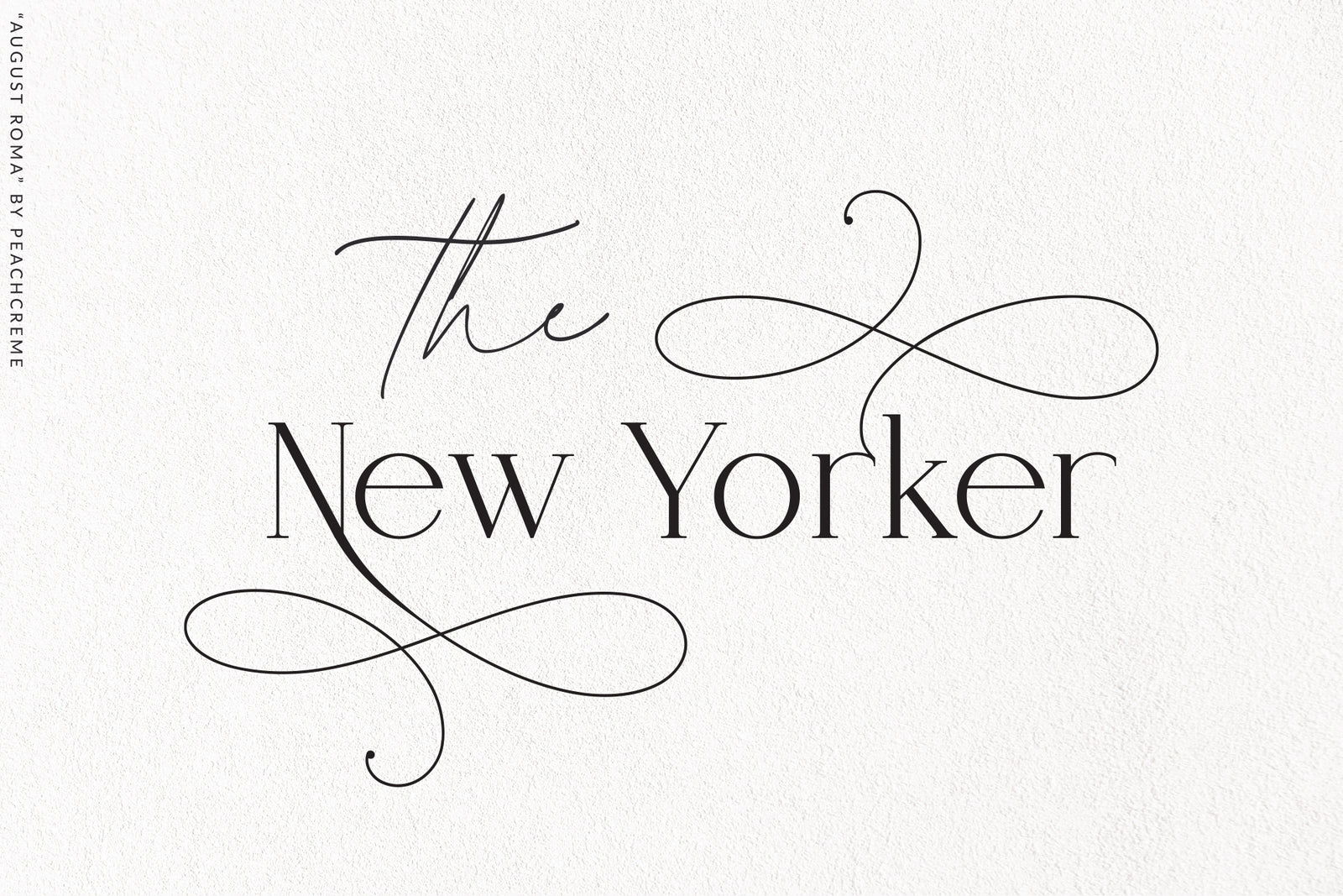 August Roma // Elegant Luxury Font Duo