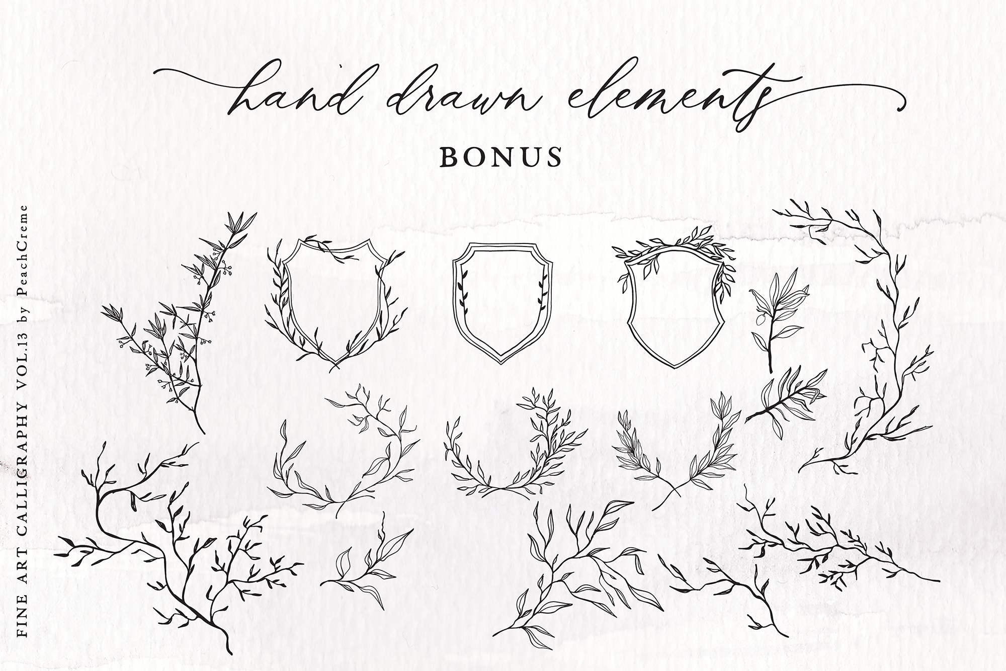 Roseberry & Beatrice Font , , - peachcreme.com