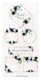 Bridal Navy // Watercolor Set