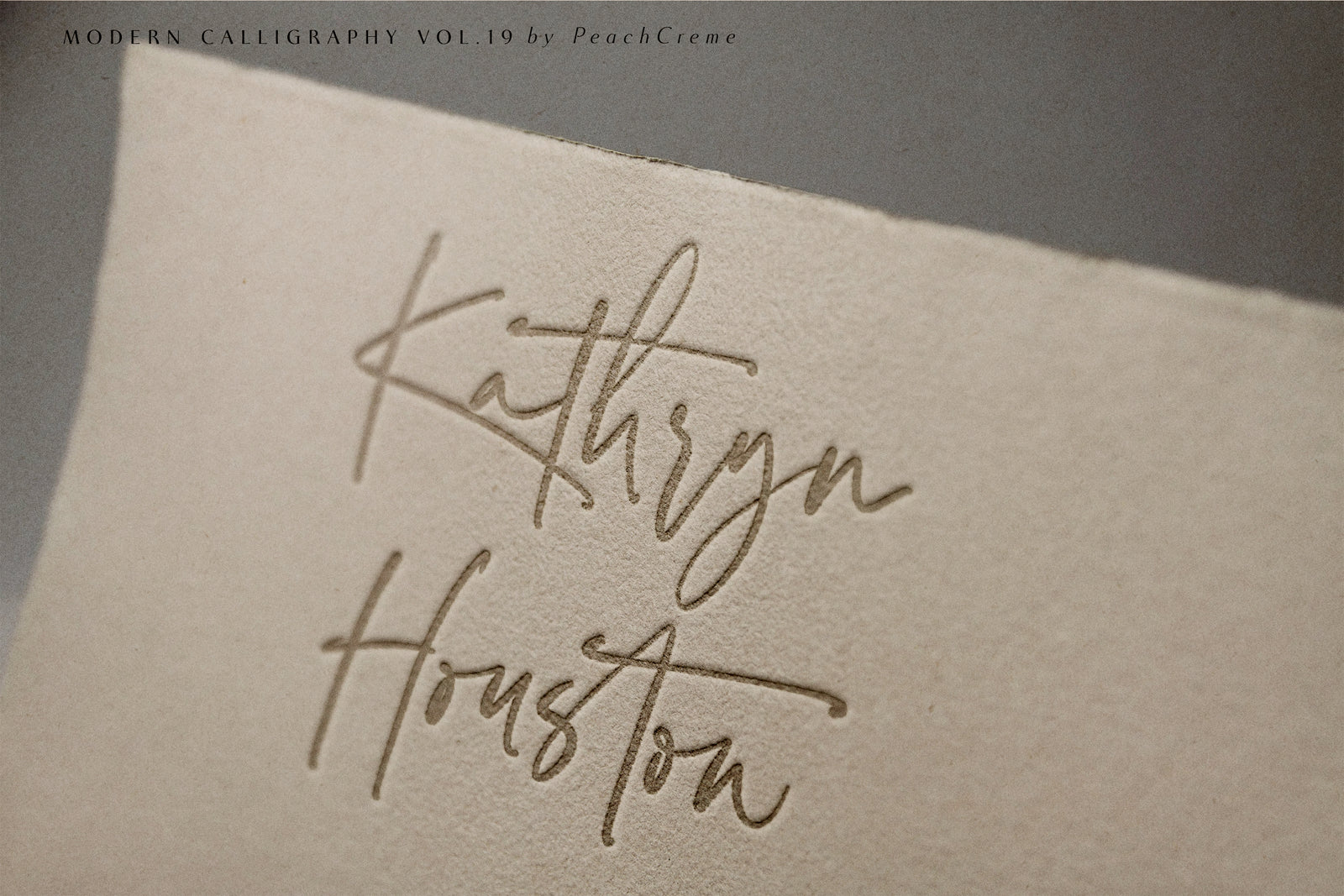 Faustine Modern Script , , - peachcreme.com