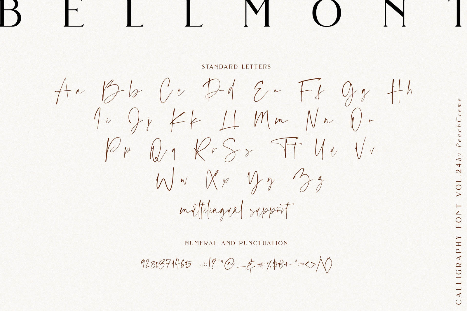 Bellmont Font
