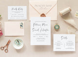 Modern Wedding Invitation Template