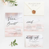 Minimalist Wedding Invitation Template