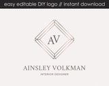 Ainsley Volkman DIY Logo Design