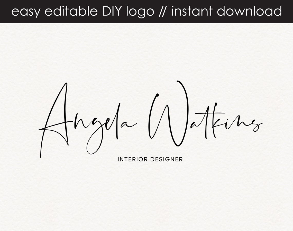 Angela Watkins DIY Logo Design