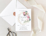 Bridal Shower Invitation Template 012