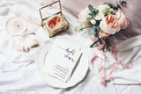 Modern Minimalist Bridal Shower Invitation 045