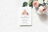 Traveling From Miss to Mrs Bridal Shower Invitation Template 1