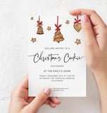 Christmas Cookie Party Invitation Template 4