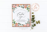 Floral Custom Sign Template 044