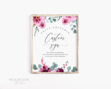 Floral Custom Sign Template 051