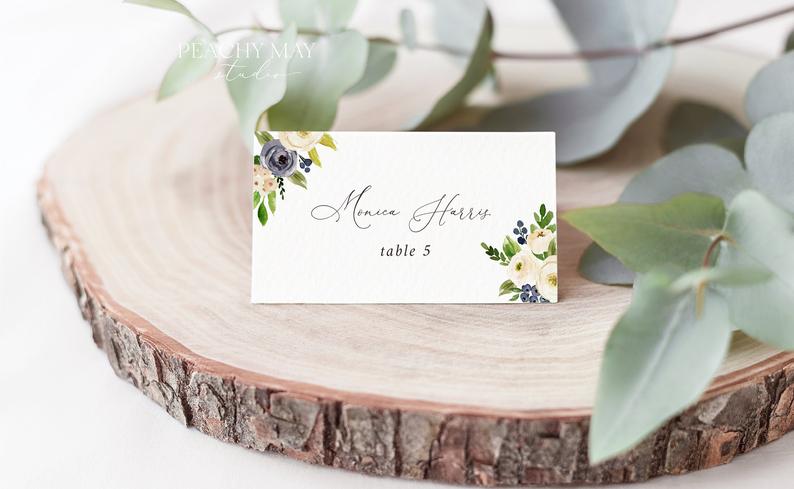 Place Card Template 026