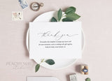 Minimalist Enclosure Card Template 030