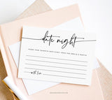 Modern Date Night Idea Card 045