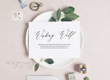 Modern Minimalist Enclosure Card Template 046