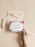 Editable Floral Enclosure Card Template 051