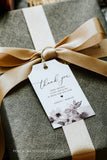 Mauve Peony Thank You Tag Template 003