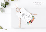 Floral Thank You Tag Template 028