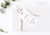 Minimalist Thank You Tag Template 031